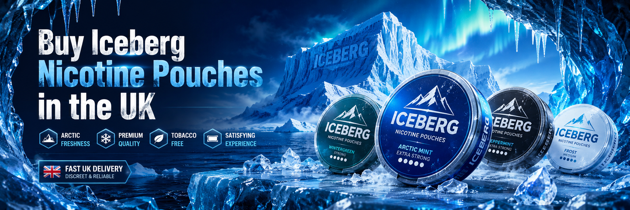 Buy Iceberg Nicotine Pouches in the UK
